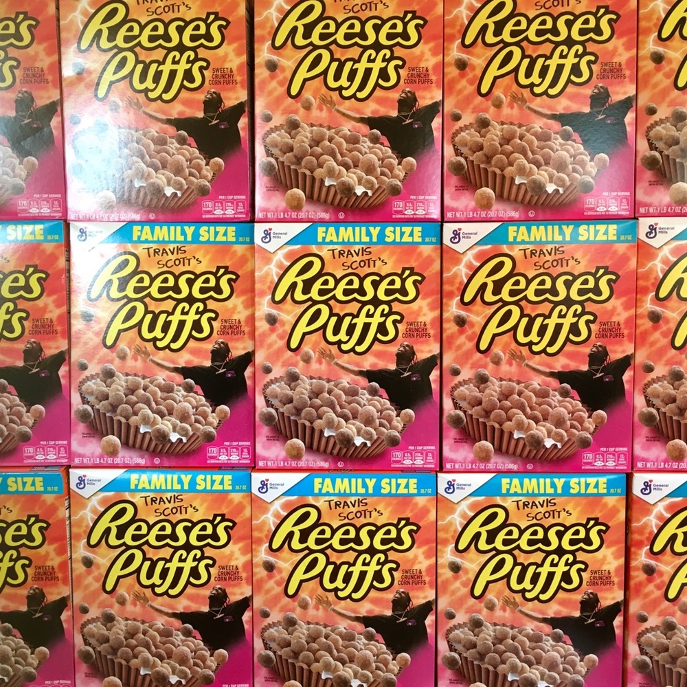 Travis Scott Reese’s puffs cereal